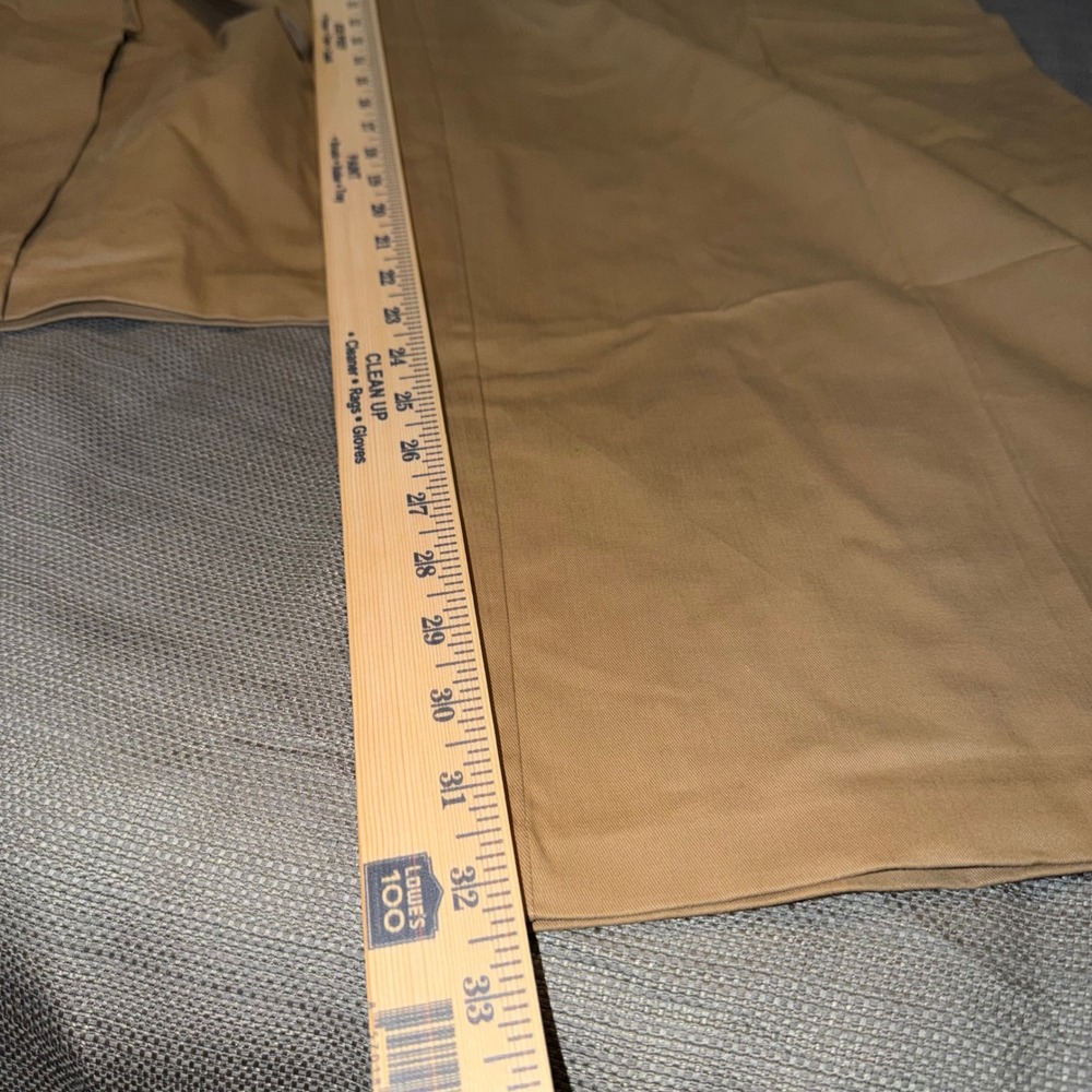 Good American Good Khaki Wide Leg Crop Pants Size 16 Womens Casual - Picture 5 of 9